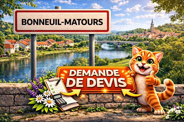 Diagnostic immobilier à Bonneuil-Matours – DPE, audit énergétique, amiante, électricité, gaz, plomb, termites – Prismediag