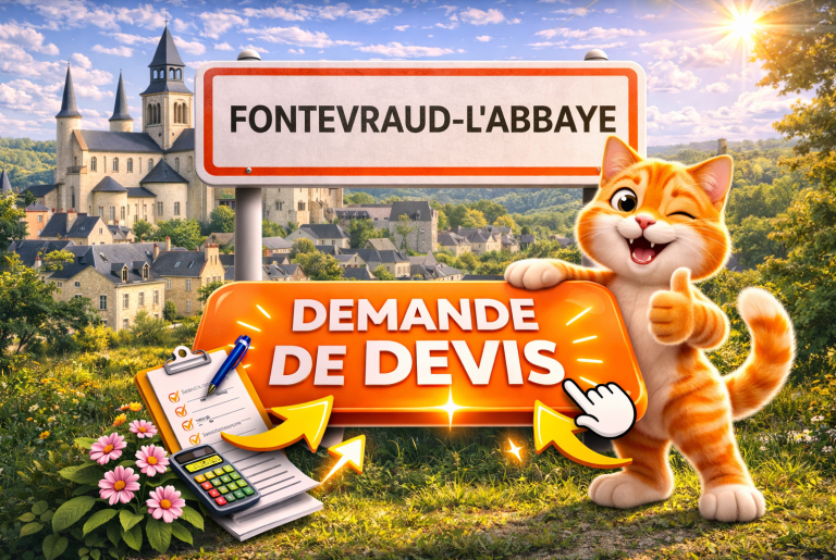 Diagnostic immobilier à Fontevraud-l’Abbaye – DPE, audit énergétique, amiante, électricité, gaz, plomb, termites – Prismediag