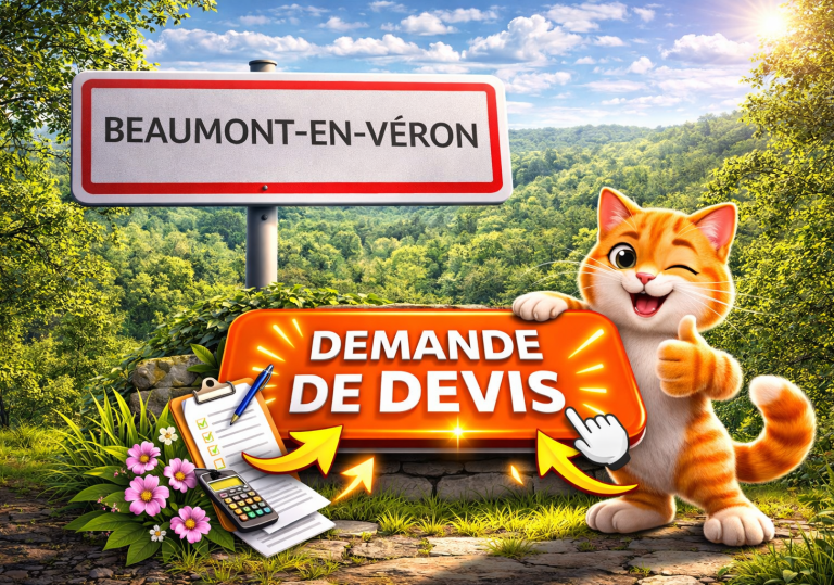 Diagnostic immobilier à Beaumont-en-Véron – DPE, audit énergétique, amiante, électricité, gaz, plomb, termites – Prismediag